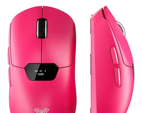 Aula SC390 Triple Mode Pink Gaming Mouse