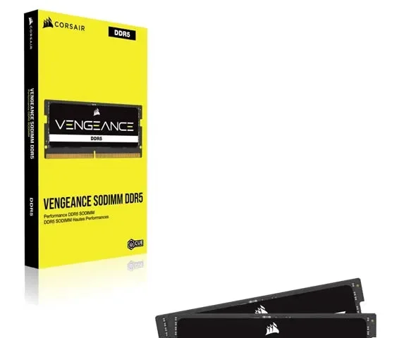 CORSAIR Vengeance SODIMM DDR5 RAM 64GB (2x32) 5200MHz