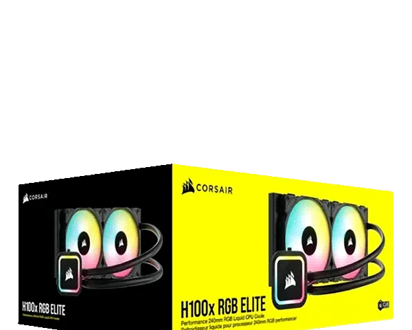 Corsair H100x RGB Elite Liquid CPU Cooler