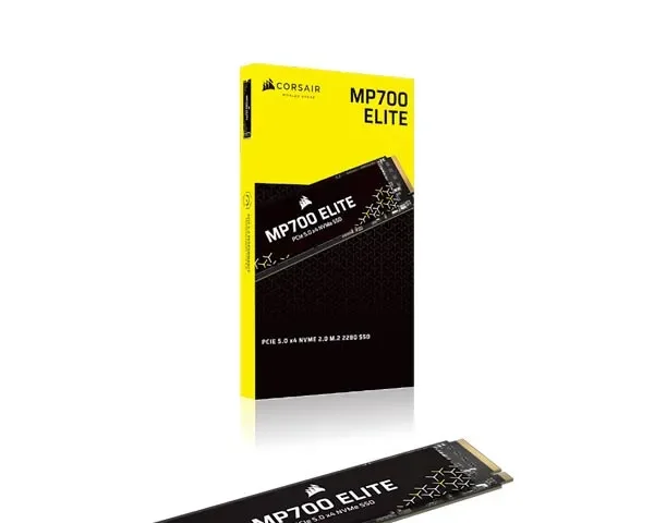 Corsair MP700 Elite 1TB PCIE 5.0 M.2 NVMe SSD