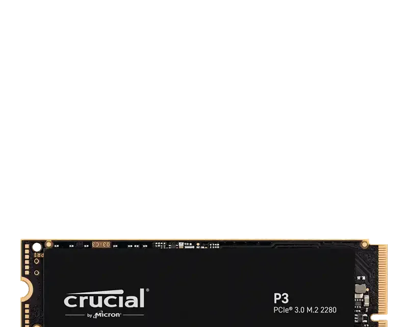 Crucial P3 500GB PCIe M.2 SSD