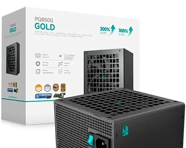 DeepCool PQ850G 850W 80 Plus Gold Full Modular