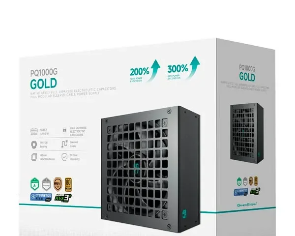 DeepCool PQ1000G 80 Plus Gold Power Supply