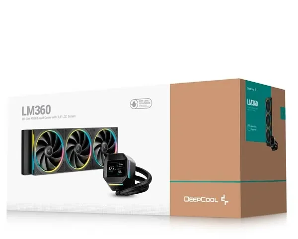 DeepCool LM360 Black Liquid CPU Cooler