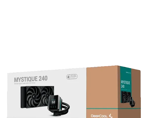 DeepCool MYSTIQUE 240 Liquid CPU Cooler R-LX550-BKDSNC-G-1