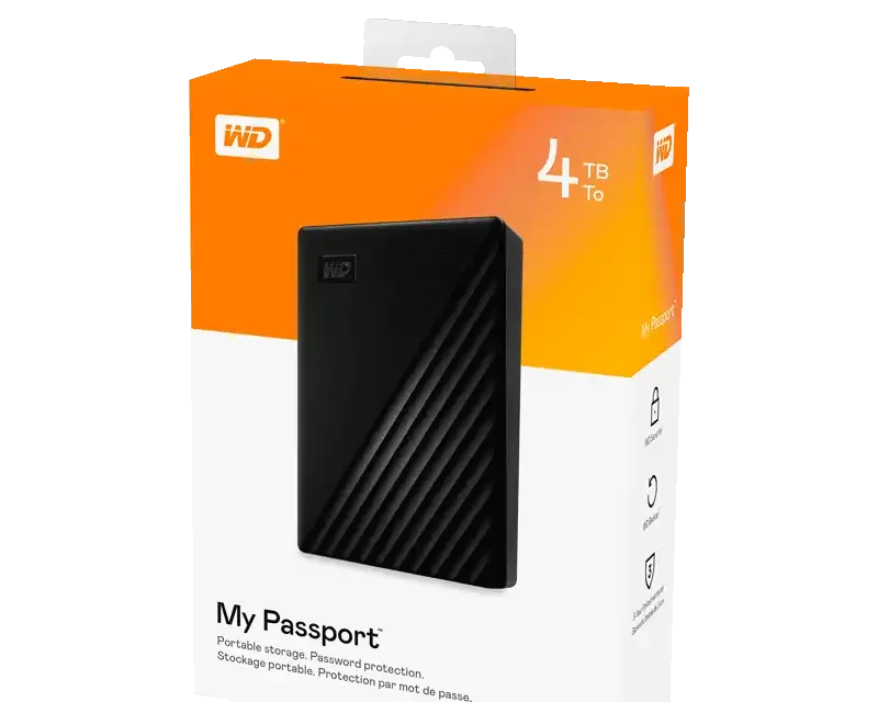 External HDD WD MY Passport 4TB