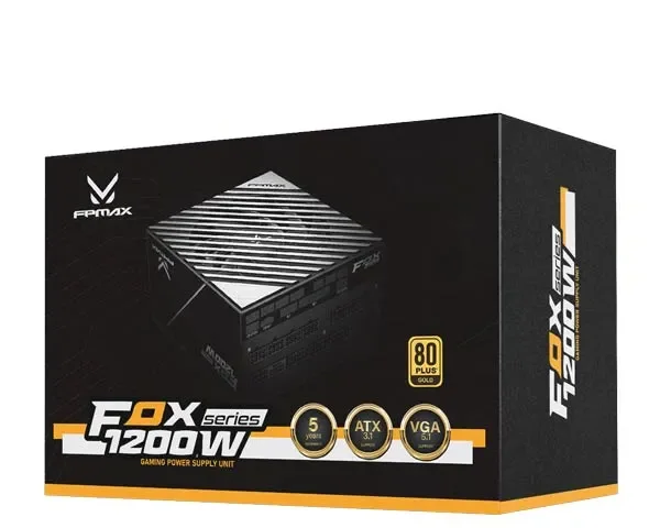 FPMAX FOX 1200W 80 Plus Gold Power Supply