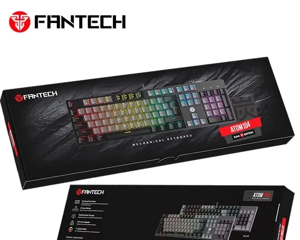 Fantech Atom104 MK886V2 Black Mechanical Gaming Keyboard
