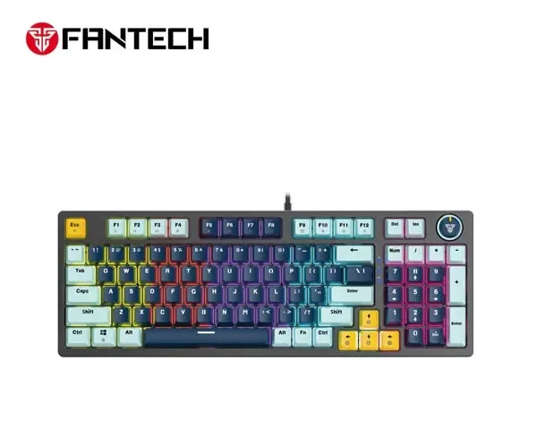 Fantech Atom96 MK890V2 Mechanical Gaming Keyboard - Navy Blue