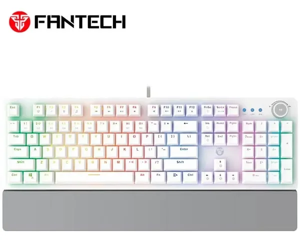Fantech MaxPower MK853 V2 White Mechanical Keyboard
