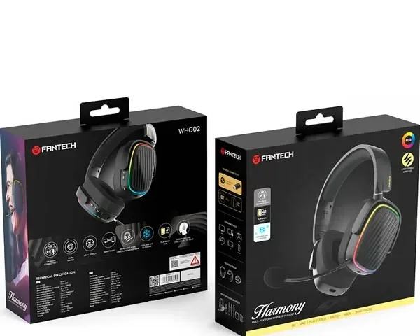Fantech WHG02 Harmony Black Whireless Headset