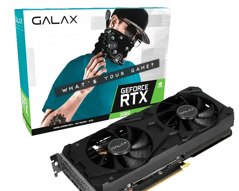 GALAX GeForce RTX 3060 8GB GDDR6 128-bit Graphics Card