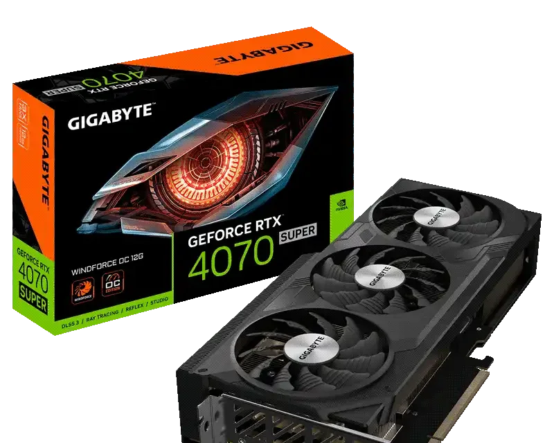 Gigabyte GeForce RTX 4070 Super WINDFORCE OC 12GB