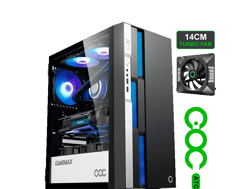 GameMax Brufen C3 BW Mid Tower Case