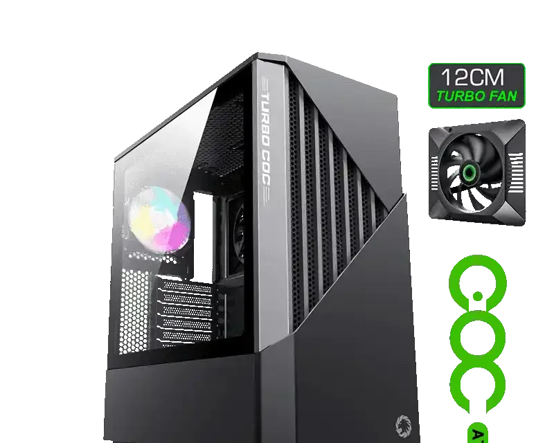 GameMax Contac Turbo COC BG Gaming Case