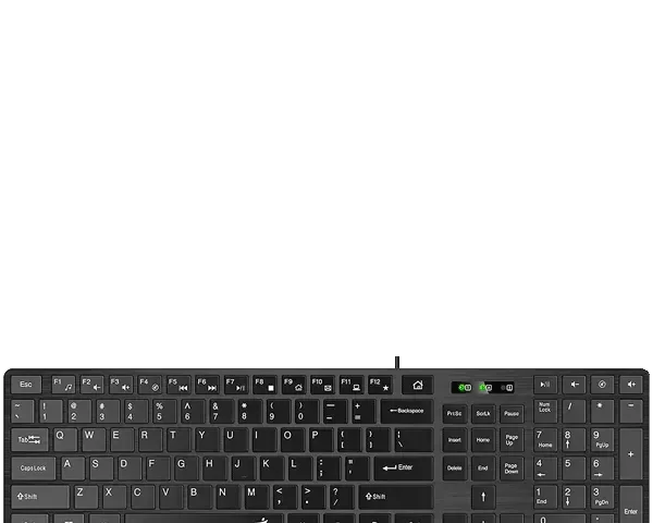 Genius SlimStar 126 Wired Keyboard