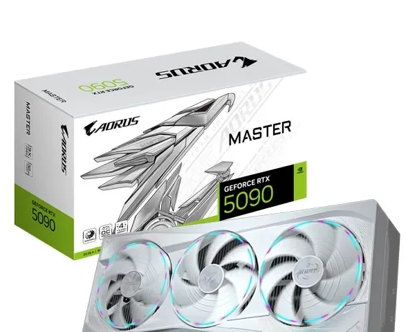 Gigabyte AORUS Master ICE RTX 5090 32GB OC GDDR7