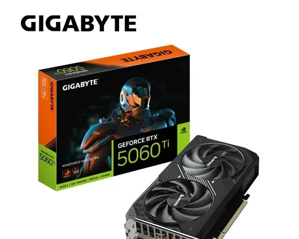 Gigabyte GeForce RTX 5060 Ti WINDFORCE MAX OC 16GB