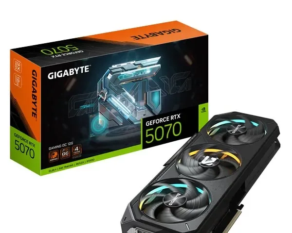 Gigabyte GeForce RTX 5070 Gaming OC 12GB
