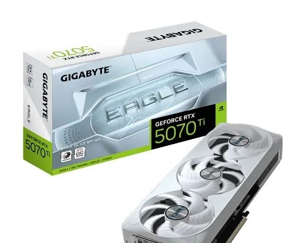 Gigabyte GeForce RTX 5070 Ti EAGLE OC ICE SFF 16GB