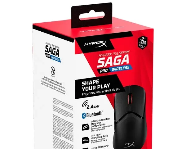 HyperX Pulsefire Saga Pro Wireless Gaming Mouse A2PB2AA