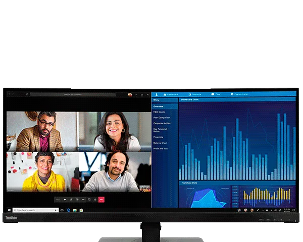 Lenovo ThinkVision P34w-20 63F2RAT3EU Curved Monitor