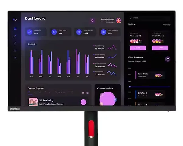 Lenovo ThinkVision T24i-30 Monitor 63CFMARXEU