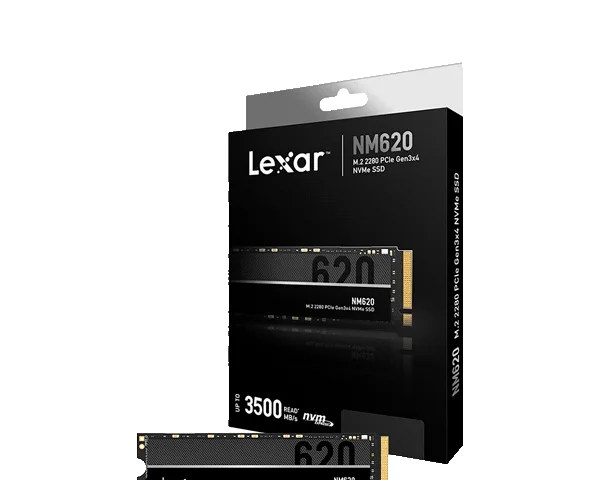 Lexar NM620 512GB M.2 2280 NVMe SSD
