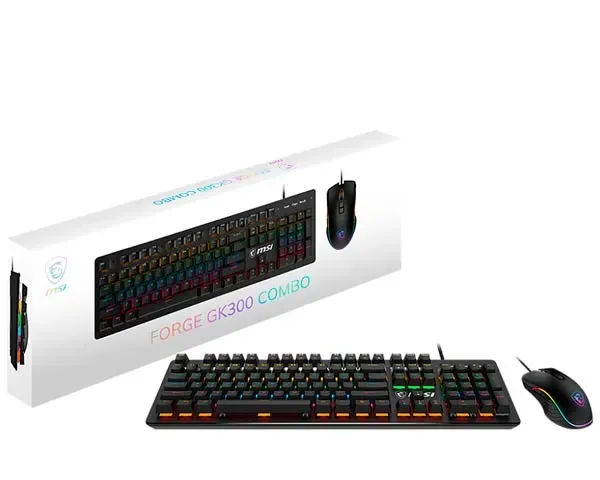 MSI Forge GK300 Combo Keyboard and Mouse