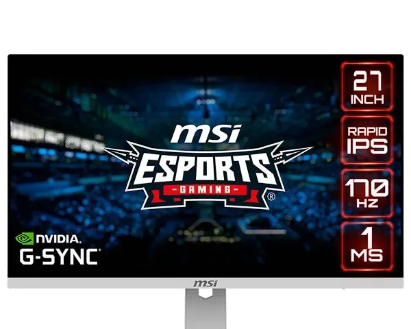 MSI G274QRFW 27-inch 170Hz ESports Gaming Monitor
