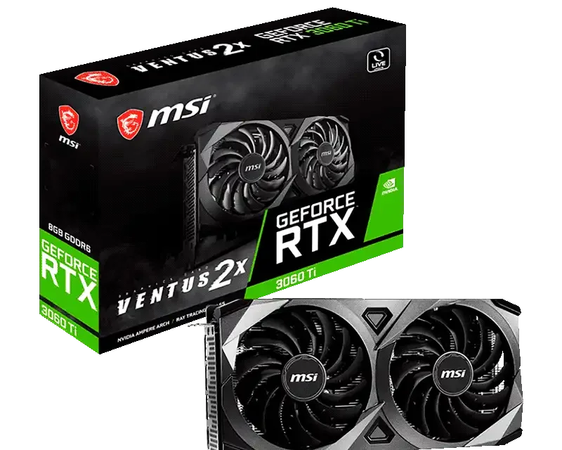 MSI GEFORCE RTX 3060 Ti Ventus 2X 8GB GDDR6