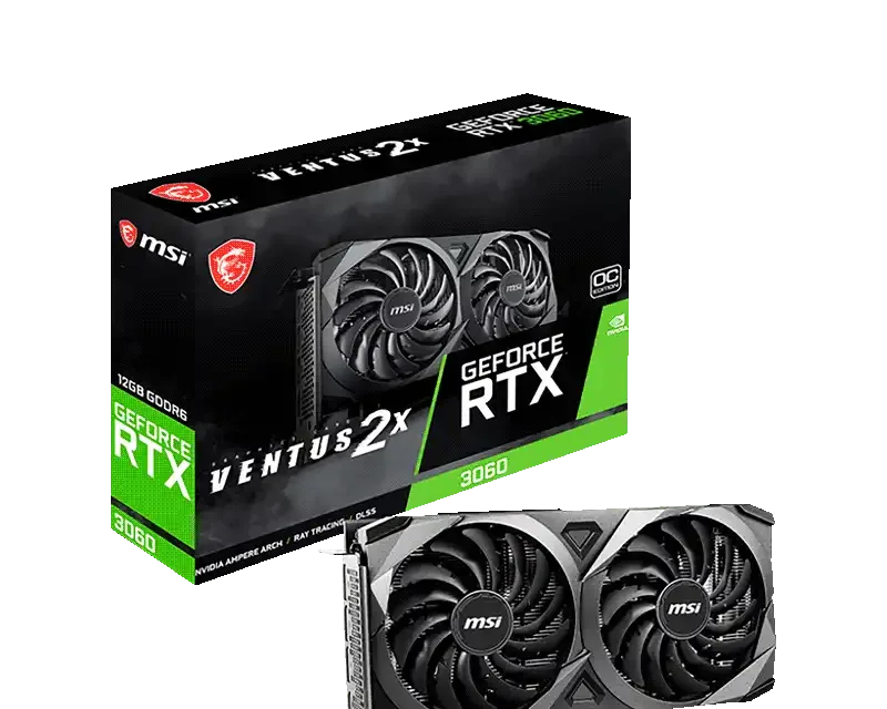 MSI GeForce RTX 3060 VENTUS 2X 12GB OC Graphics Card