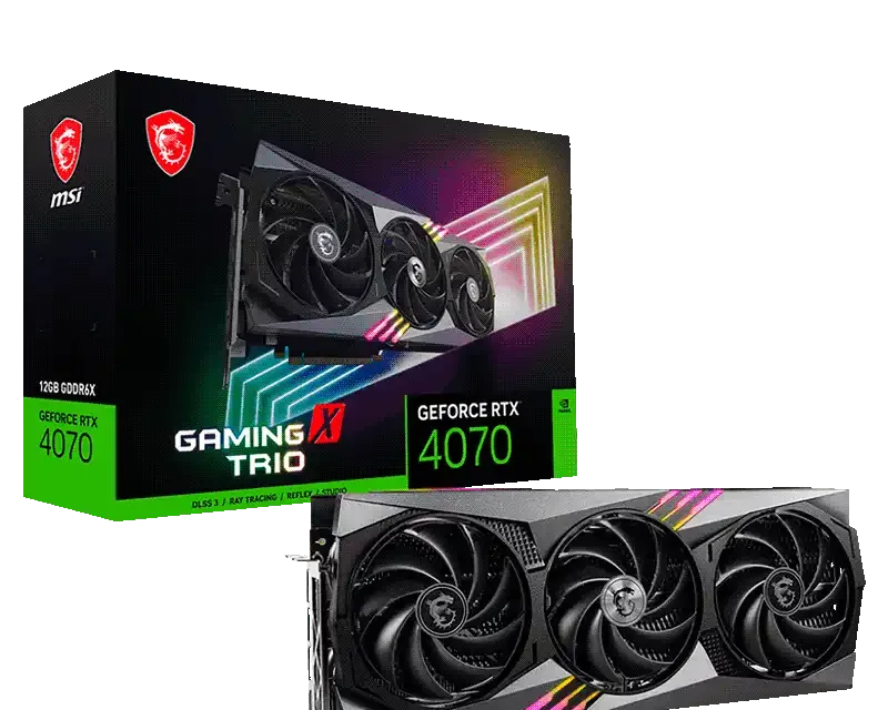 MSI GeForce RTX 4070 GAMING X TRIO 12GB