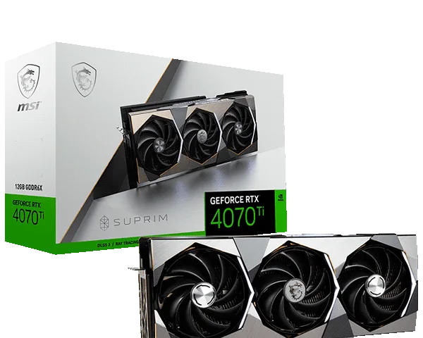 MSI GeForce RTX 4070 Ti SUPRIM SE 12GB