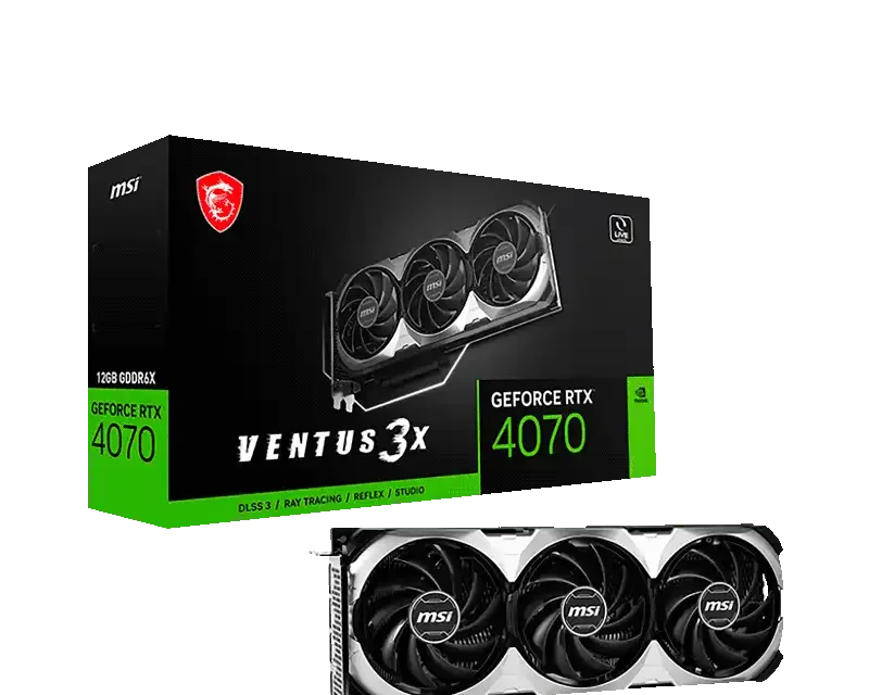 MSI GeForce RTX 4070 VENTUS 3X 12GB