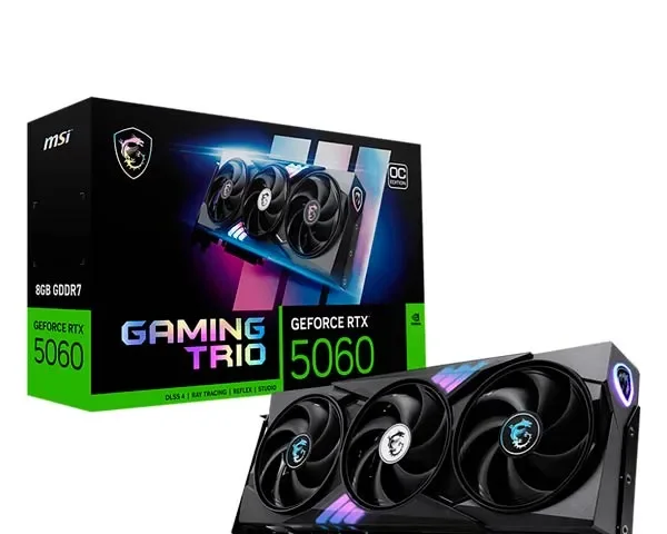 MSI GeForce RTX 5060 8GB Gaming Trio OC