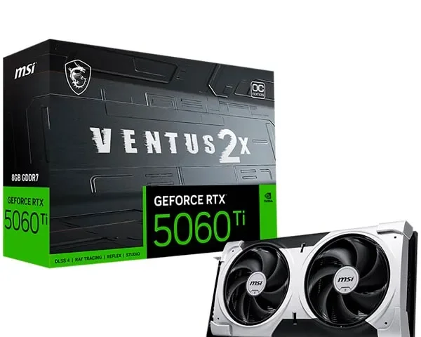 MSI GeForce RTX 5060 Ti 8GB Ventus 2X OC Plus