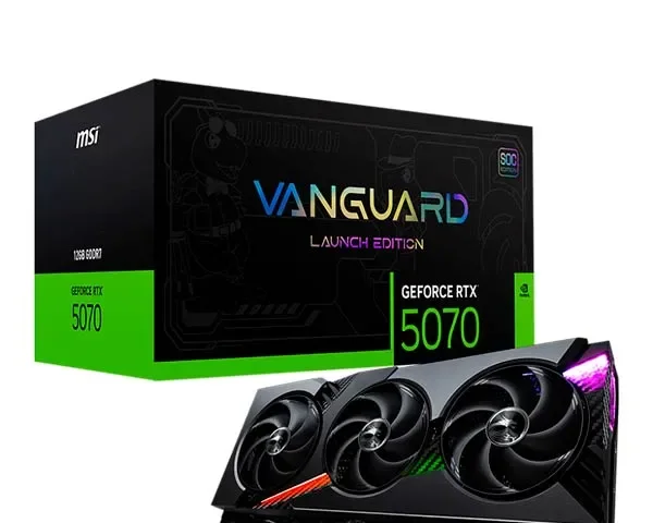 MSI GeForce RTX 5070 12GB Vanguard SOC Launch