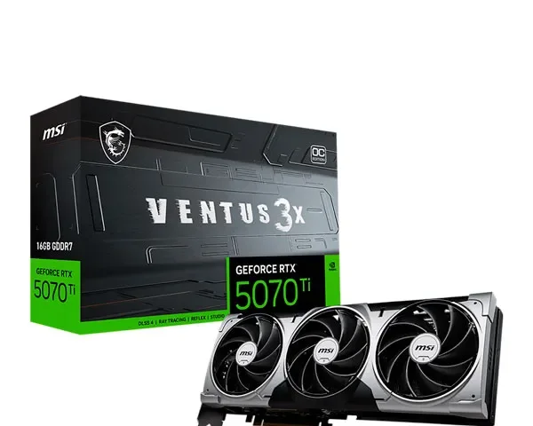 MSI GeForce RTX 5070 Ti 16GB Ventus 3X OC