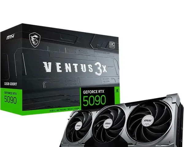 MSI GeForce RTX 5090 32GB Ventus 3X OC
