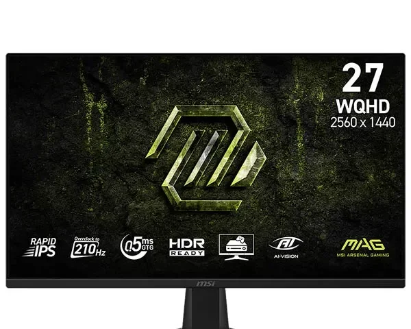 MSI MAG 275QF E21 WQHD 210Hz Gaming Monitor