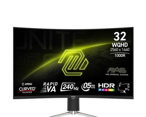 MSI MAG 325CQRXF E2 31.5-inch 240Hz Curved Monitor
