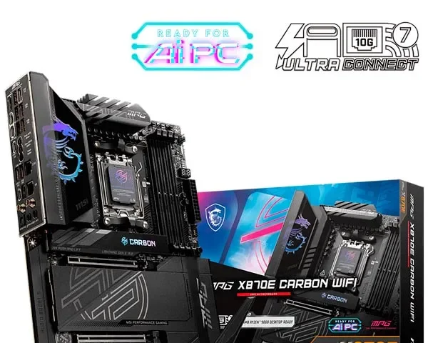 MSI MPG X870E Carbon WiFi Motherboard