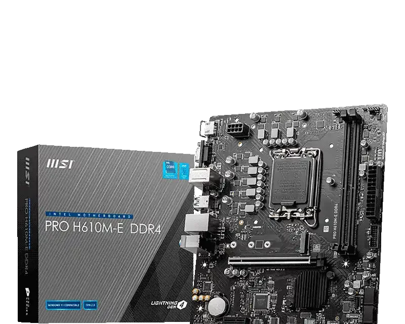 MSI PRO H610M-E Mainboard