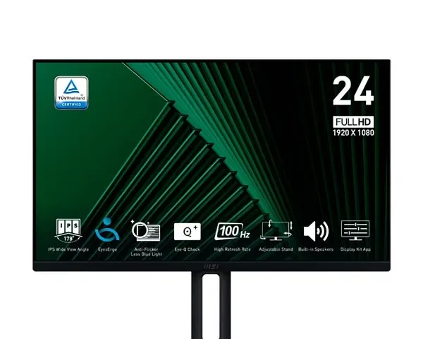 MSI PRO MP245PG 24-inch FHD Monitor