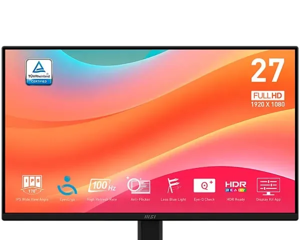 MSI PRO MP272L Full HD Monitor