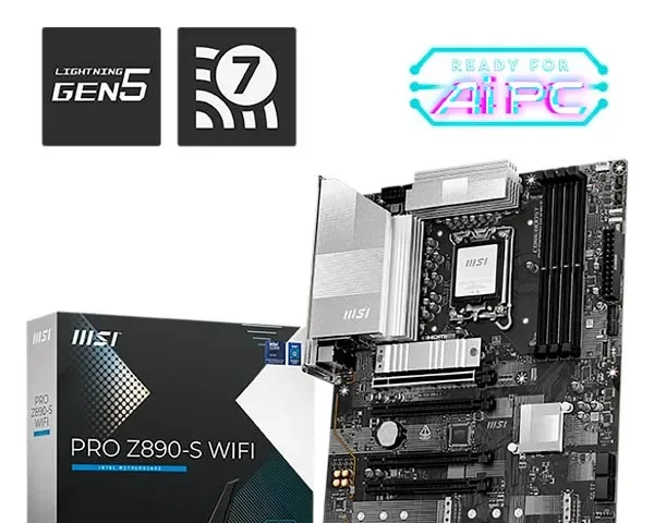 MSI PRO Z890-S WiFi Motherboard