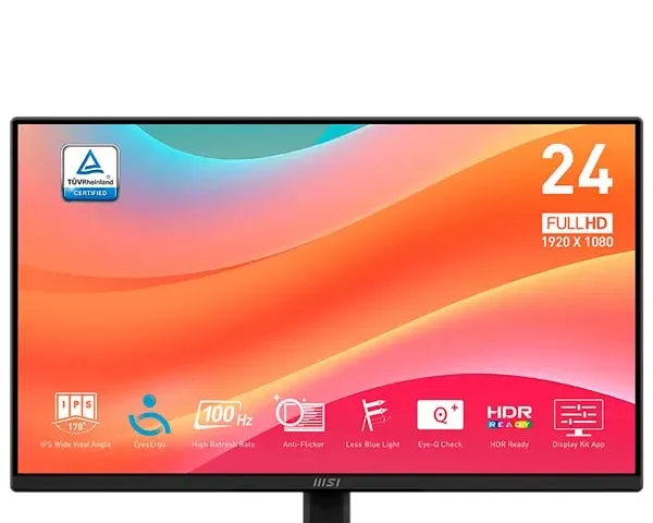 MSI Pro MP242L 23.8 inch FHD Monitor 9S6-3PD5CT-007