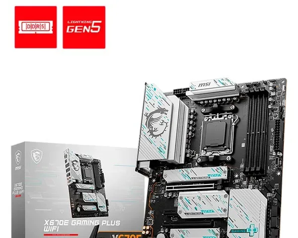 MSI X670E Gaming Plus WiFi Motherboard