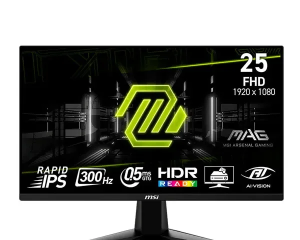 MSI MAG 255XF 300Hz Gaming Monitor
